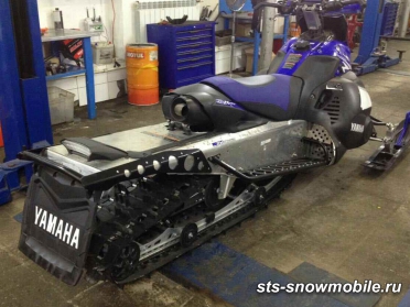 Задний бампер для снегохода Yamaha Nytro МТХ артикул STSЗБя019