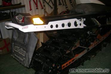 Задний бампер для снегохода Ski-doo артикул STSЗБс018